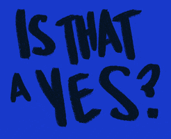 Yes Or No Question GIF by Denyse®