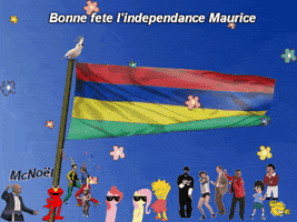marcelinomcnoel mauritius indipendence day GIF