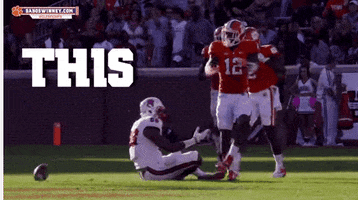 Clemson Football GIF by Clemson Tigers