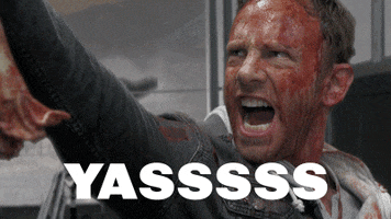 excited ian ziering GIF by SYFY