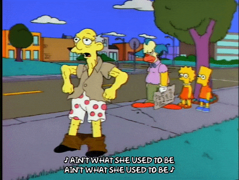 Season 4 Dancing GIF by The Simpsons - Find & Share on GIPHY