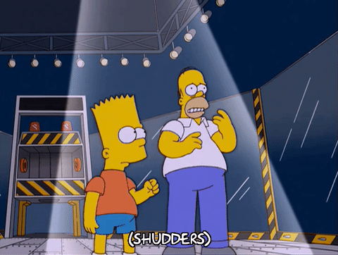 simpsons tumbleweed gif