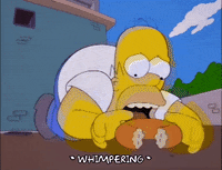 Homer Simpson Eating Gif Find Share On Giphy