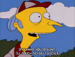Season 3 Belt GIF by The Simpsons