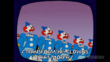 Episode 17 Clowns GIF by The Simpsons