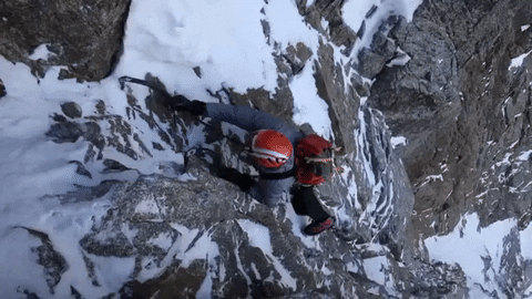 Rock Climbing GIF