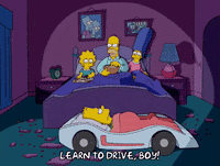 Driving Homer Simpson Gif Find Share On Giphy
