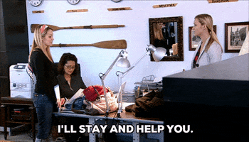 i'll stay and help you lauren conrad GIF by The Hills