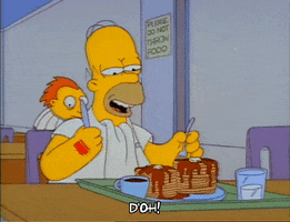 Season 3 Eating GIF by The Simpsons