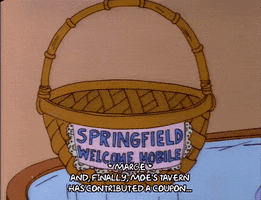 Season 4 Basket GIF by The Simpsons