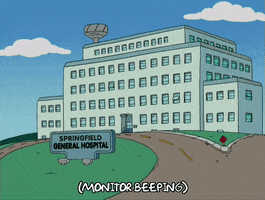 episode 4 springfield general hospital GIF