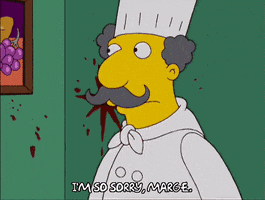 marge simpson chef GIF