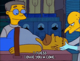 Owe Season 3 GIF by The Simpsons