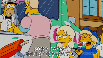 Episode 7 Ice Cream Truck GIF by The Simpsons