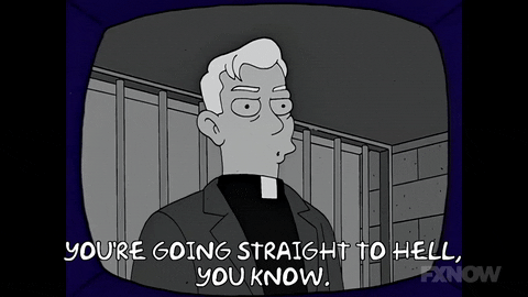 i send you straight to hell