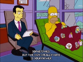 scared homer simpson GIF
