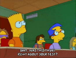 Season 3 Test GIF by The Simpsons