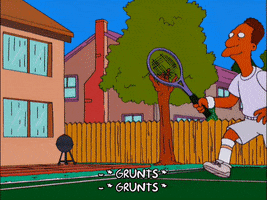 Episode 12 Tennis GIF by The Simpsons