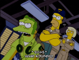 homer simpson dissapointed GIF