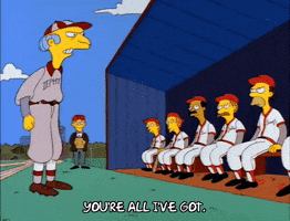 Season 3 Team GIF by The Simpsons