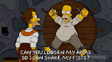 Homer Shaking Fist GIFs - Find & Share on GIPHY