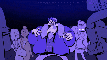 Drunk Dance GIF by Remus & Kiki Animation