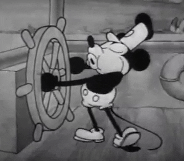 Old Hollywood Films animation cartoon mickey mouse walt disney GIF
