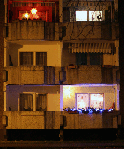 ChristianRug christmas home light building GIF