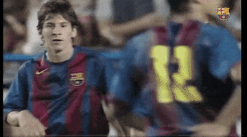 Lionel Messi Smile GIF by FC Barcelona