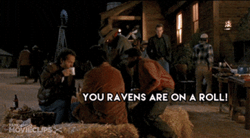 DumbLocker cowboys ravens city slickers GIF
