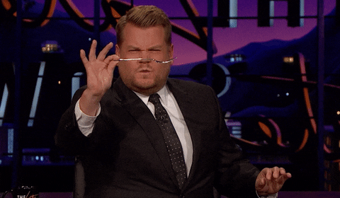 james corden concentrate GIF by The Late Late Show with James Corden