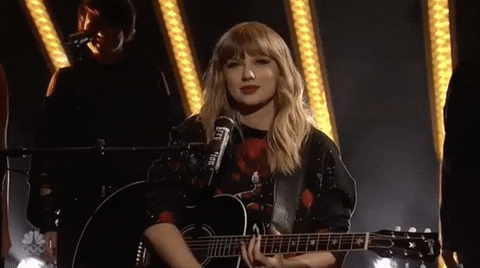 Taylor Swift Smile GIF by Saturday Night Live - Find & Share on GIPHY