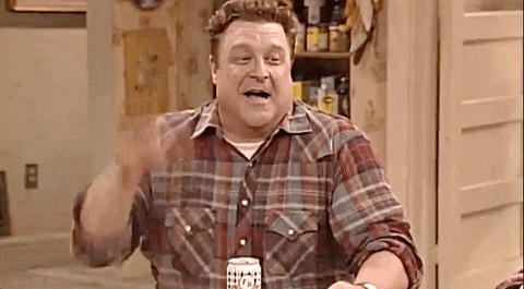john goodman lol GIF by Roseanne