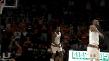 college basketball GIF by Miami Hurricanes