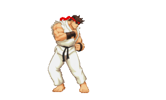 Street Fighter Ryu Sticker