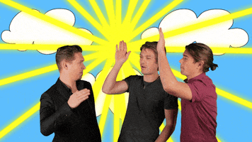 high five meeting GIF by Hanson