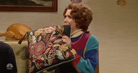 nervous kristen wiig GIF by Saturday Night Live