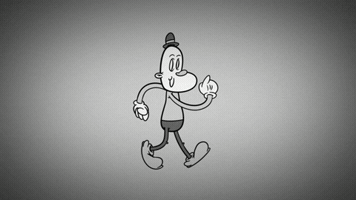 ciereszynski cartoon vintage walk cycle GIF