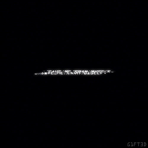 glitch text GIF by G1ft3d