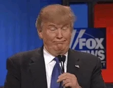 Blinking Donald Trump GIF