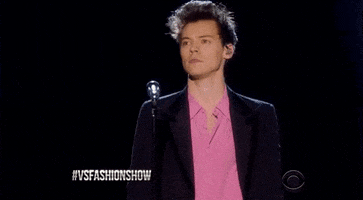 Harry Styles Thank You GIF by Victoria's Secret Fashion Show