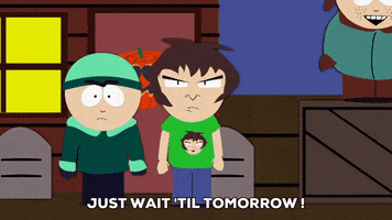 halloween intimidate GIF by South Park 