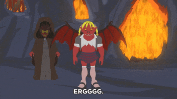 wings demon GIF by South Park 