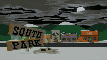 ghost town skull GIF by South Park 