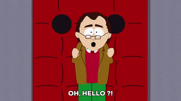 scared mr. cotswalds GIF by South Park 