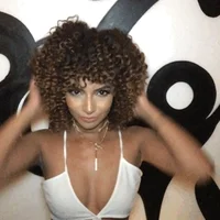 curls black hair