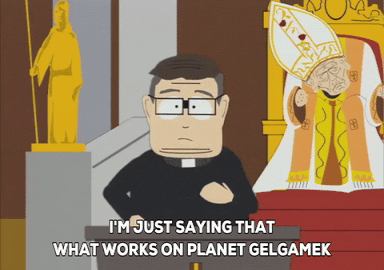 Image result for FUNNY MAKE GIFS MOTION IMAGES OF CATHOLIC PREACHERS ON SOUTH PARK