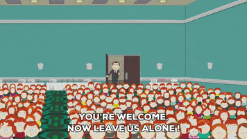 frustrated leave us alone GIF by South Park