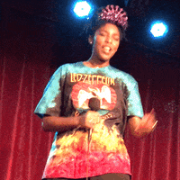 Point Up Jessica Williams GIF by 2 Dope Queens Podcast