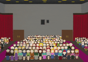 audience auditorium GIF by South Park 